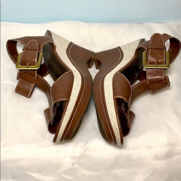 Naturalizer Wedges Shoes Brown Size 8.5 - Picture 9 of 16